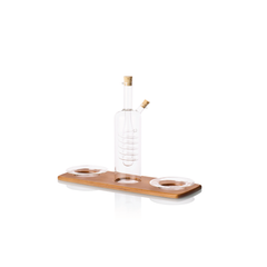 Coaster Tray with two plates